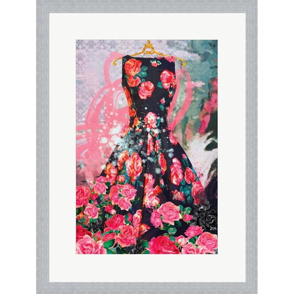 Great Art Now Tiffany Rose by Porter Hastings, Framed Wall Art, 18.25W x 24.25H
