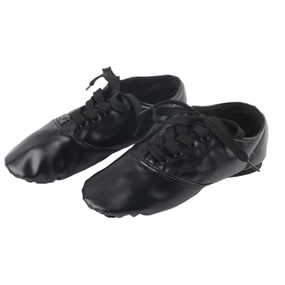 Zapatos de Baile ANGGREK Para Niños de PU Negros Ropa de Baile Para Adultos Mujeres hombres