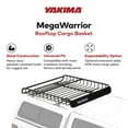thumbnail image 3 of Yakima MegaWarrior Large Cargo Basket For All Yakima StreamLine Crossbars, 3 of 8