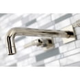 thumbnail image 4 of Kingston Brass KS6026ML Milano Two-Handle Wall Mount Roman Tub Faucet, Polished Nickel, 4 of 7