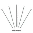 thumbnail image 4 of (2 pack) Hello Hobby Satin Size 17 Steel Silver Pins (450 Count), 4 of 6