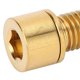 thumbnail image 4 of Tornillo De Pernos De Vástago De Manillar, Pernos De Aleación De Titanio, Tornillo Resistente De Tamaño Pequeño Y Ligero Para Vástago De Bicicleta Para OTVIAP Oro, 4 of 8