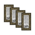 thumbnail image 5 of Picture Frame Set, 4 Piece Customizable Gallery Multi pack, 4-4x10, for Tabletop or Wall Display, 5 of 6