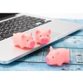 thumbnail image 5 of 9 piezas Mini cerdos de goma Juguete de baño para bebé a granel Cerditos rosados ​​Juguetes de cerdo chirriantes para la decoración del regalo de la fiesta de cumpleaños de la ducha, 5 of 5