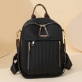 thumbnail image 5 of Stylago Fashion Backpack Purse for Women Versatile Detachable Strap Crossbody Bags Ladies Multiple Zip Pockets Travel Daypack Black, 5 of 7