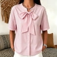thumbnail image 5 of Bixock Women's Maternity Tops Short Sleeve Casual Pregnant Tops Crew Neck Maternity Shirts Soft Breathable Comfortable Maternity Clothings, 5 of 7
