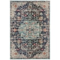 thumbnail image 5 of SAFAVIEH Madison Joandra Vintage Floral Area Rug, Black/Teal, 5'3" x 7'6", 5 of 10
