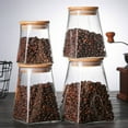 thumbnail image 4 of HLONK750 ml Pot à Biscuits Bocaux de Rangement avec Couvercles Petit et Exquis Contenant, 4 of 8