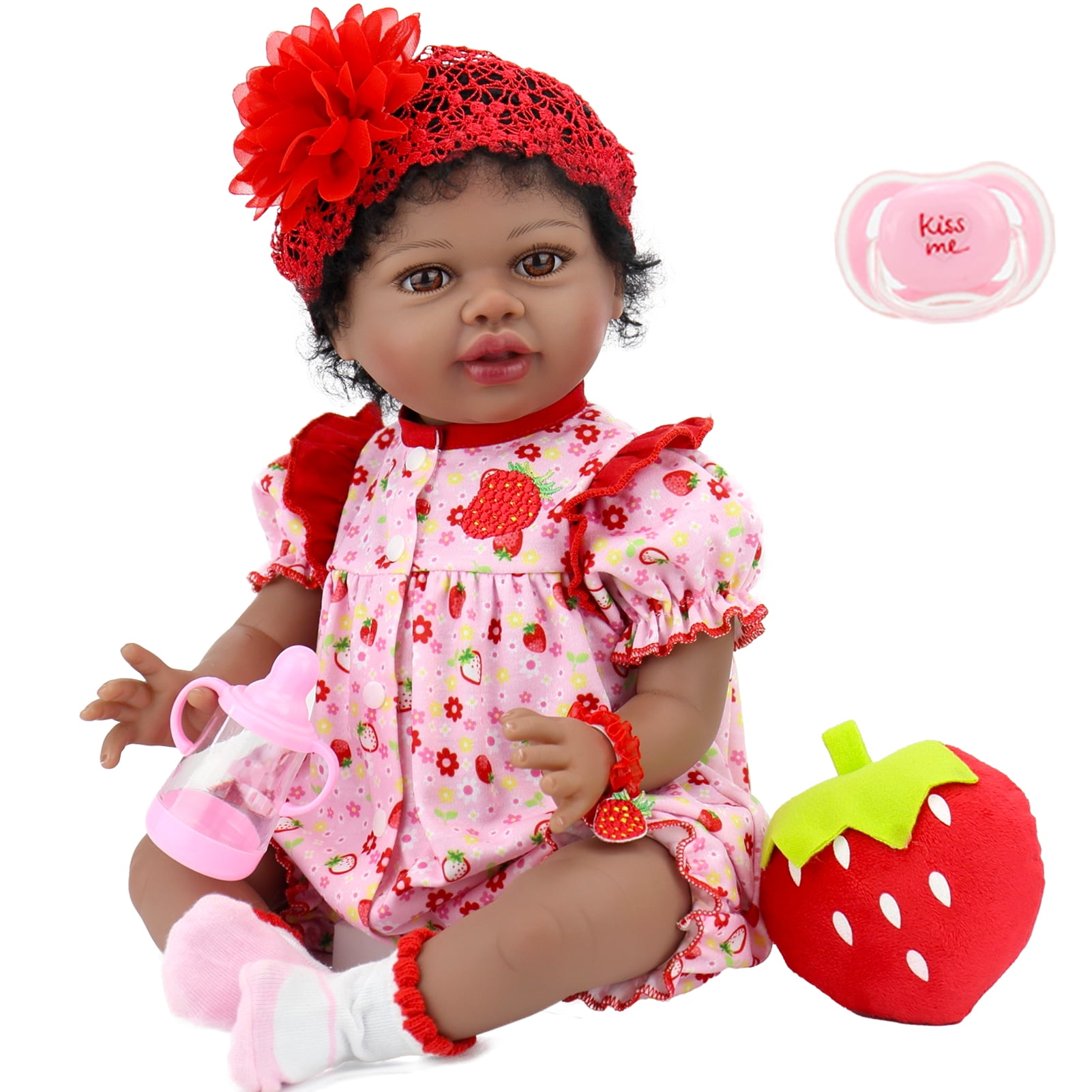 REBORN DOLL HEAVY BABY GIRL PEACH TUTU OUTFIT MAGNETIC DUMMY A 