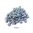 thumbnail image 3 of 100 Pcs Perles Rondes Plates avec Trous Brillants DIY Trous Entretoises Polies Perles Entretoises Colorées Ensemble de Fournitures de Bijoux Fait Main pour Collier Type2, 3 of 7