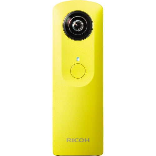 Ricoh Theta m15 Spherical VR Digital Cam (Yellow) with 6Pk Ties