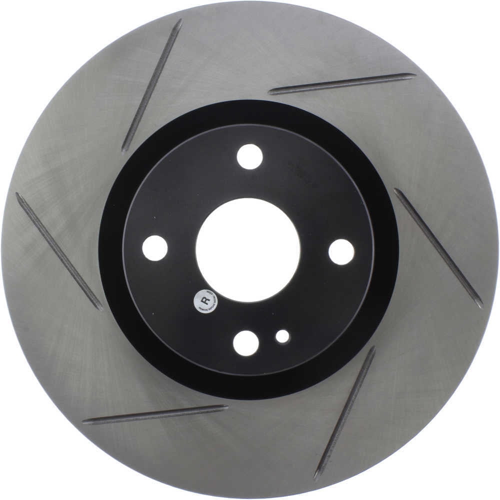 StopTech 16-17 Mazda MX-5 Front Passenger Side Slotted Sport Brake Rotor Fits select: 2016-2023 MAZDA MX-5 MIATA, 2017-2020 FIAT 124 SPIDER