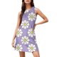 thumbnail image 1 of WILLBEST Regalos Para Mujer Vestido Playero Elegante De Verano Con Estampado Informal Y Sin Mangas, Largo Medio, Cuello Redondo 1966, 1 of 4