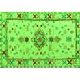 thumbnail image 1 of Ahgly Company Indoor Rectangle Oriental Green Traditional Area Rugs, 4' x 6', 1 of 4