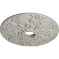 thumbnail image 3 of Ekena Millwork 18"OD x 3 1/2"ID x 1 3/8"P Norwich Ceiling Medallion (Fits Canopies up to 4 1/2"), Hand-Painted Pot of Cream, 3 of 6