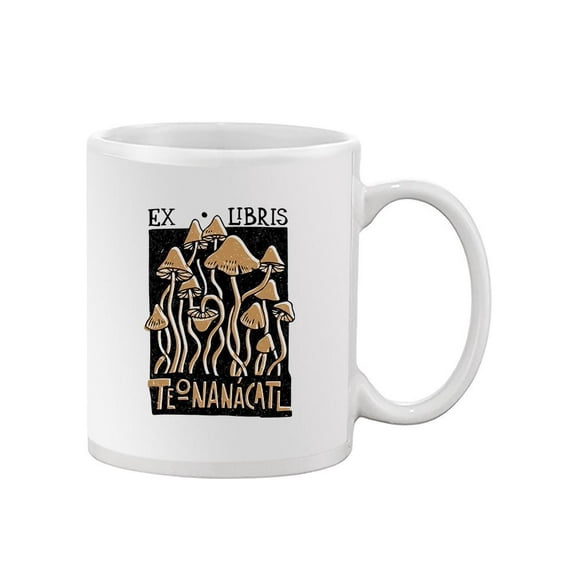 Illustrated Mushrooms Mug - Image by Shutterstock,