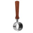 thumbnail image 2 of ZOUSSIQI 51mm Bottomless Coffee Portafilter 3 Ears Single Layer Portafilter Coffee Machine Bottomless Filter For Delonghi F Redwood JU316-81691, 2 of 13