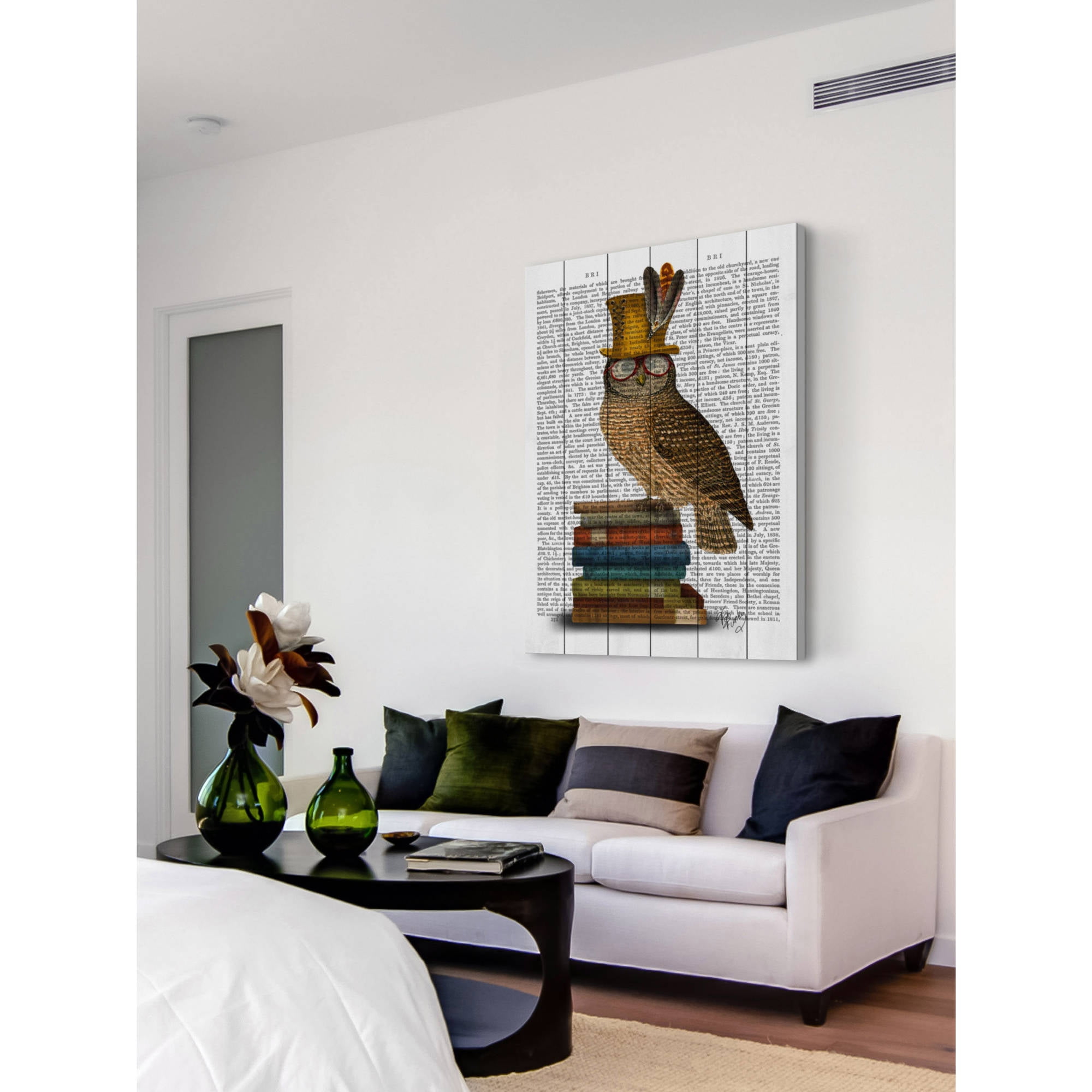 Marmont Hill "Ovals & Rectangles" Painting Print on Wrapped Canvas