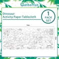 thumbnail image 3 of Póster gigante para colorear Gatherfun Dinosaur Party 80 x 180 cm, 3 of 7
