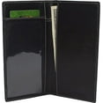 thumbnail image 3 of Genuine Leather Checkbook Cover For Men & Women Checkbook Holder Wallet RFID Blocking USA Series Dark Brown, 3 of 6