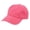 Hot Pink, variant on Ponytail Washed Cotton Baseball Messy High Bun Pony Caps