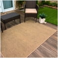 thumbnail image 2 of Koeckritz Rugs Winter Wheat Indoor/Outdoor Area Rug, 9'x9', Lightweight & Durable, 2 of 7