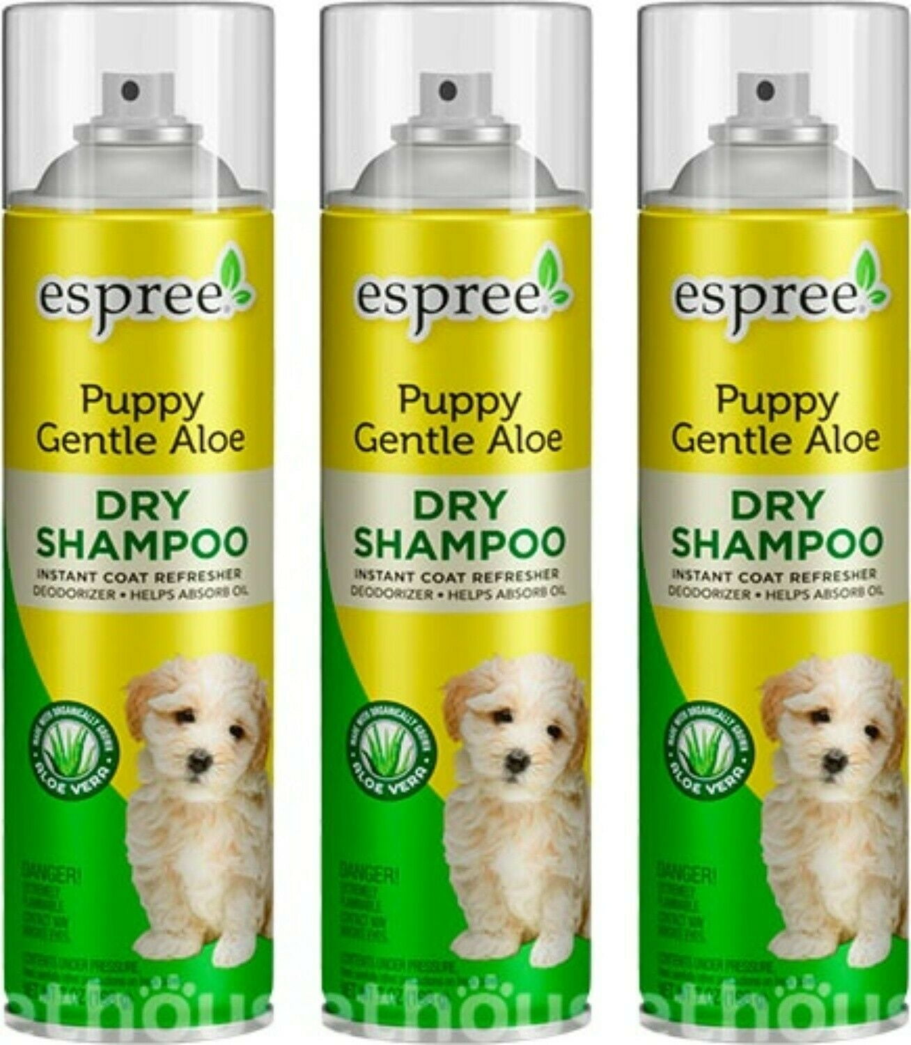 Espree Natural Puppy Shampoo Tear Free Dog Grooming w/Aloe Vera