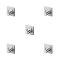 thumbnail image 3 of Ounissouiy Gancho para albornoz de acero inoxidable, colgador de sombreros de pared para dormitorio y baño, organizador de ducha para ahorrar No.01 5piezas, 3 of 6
