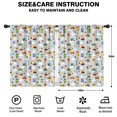 thumbnail image 2 of Blackout Kids Curtains,Cartoon Construction Vehicles Houses Childrens Insulated Curtains Set Of 2,Bedroom Essentials,Toddler Room Decor 42"x54", 2 of 5