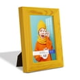 thumbnail image 6 of Woodgrain 3.5 in. x 5 in. Sunflower Yellow Picture Frame Set (Set of 4), 6 of 6