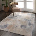 thumbnail image 2 of Nourison Rustic Textures Contemporary Abstract Indoor Area Rug Beige/Grey 5'3" x 7'3", 2 of 7