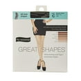 thumbnail image 2 of No nonsense Women's Great Shapes All Over Shaper Pantyhose, Midnight Black, C, 2 of 3