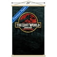 thumbnail image 3 of Jurassic Park: The Lost World - Logo Wall Poster with Wooden Magnetic Frame, 22.375" x 34", 3 of 3