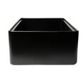thumbnail image 5 of ALFI brand ABFS3320S-BM Black Matte Workstation 33" x 20" Single Bowl Step Rim Fireclay Farm Sink with Accessories, 5 of 7