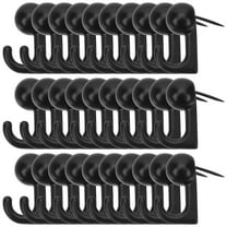 Frcolor 30Pcs Metal Push Pin Hangers Wall Hooks Picture Hanging Pin Picture  Nails 