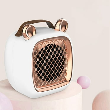 Space Heaters for Indoor Use Desktop Fan Heater Small Household Cartoon Office Quick Heat Hand Warmer And Foot Warmer Winter Indoor Heating Supplies