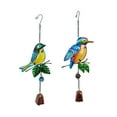 Bird Wind Chimes Hanging Chimes Ornament Windchimes with Hook Outdoor
