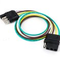 thumbnail image 3 of 1Pc Professional 4 Way Connector Plug Socket 4 Wire Trailer Wiring 4 Pin Trailer Connector Trailer Accoessroy for Fauty Car Signal Light, 3 of 8