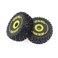 thumbnail image 2 of letairis 2 Pieces 1/14 Remote Control Car Rear Rubber Tire Upgraded Modification Part Tires Kit Accessories Replacement for WLtoys 144010, 2 of 8
