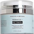 thumbnail image 1 of Essence of Arcadia Retinol Crema Hidratante 2.5% para Cara y Área de Ojos - Fórmula Antienvejecimiento con Ácido Hialurónico Vitamina E Té Verde - 1.7 Fl Oz, 1 of 2