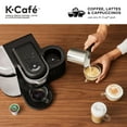 Keurig KCafe Single Serve KCup Coffee Maker, Latte Maker and