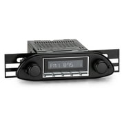 RetroRadio Compatible with 1950-65 Porsche 356 Features Include Bluetooth, HD, SiriusXM Ready, AM/FM LC-M4-411-40-90P1