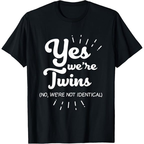 Twin Siblings Partner T-ShirtFunny Twin Clothing And Gift for Twins