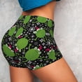 thumbnail image 4 of Sikiie Frogs And Santa Hat Workout Shorts Women Scrunch Butt Gym Shorts Seamless High Waist Tummy Control Yoga Biker Athletic Shorts-X-Large, 4 of 8