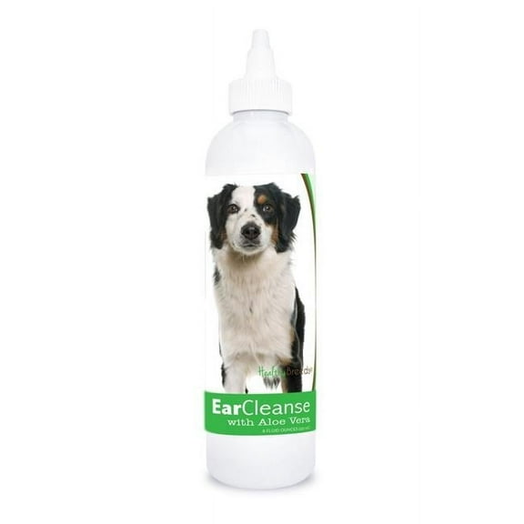 Healthy Breeds 840235197768 8 oz Miniature American Shepherd Ear Cleanse with Aloe Vera Cucumber Melon