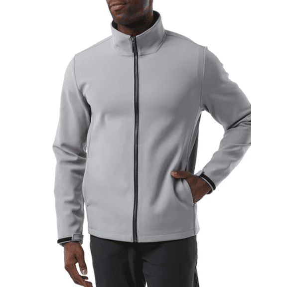 32 Degrees Men's Full Zip Jacket Gray Large