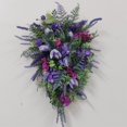 thumbnail image 4 of Spring Summer Front Door Teardrop Wreath Artificial Floral Wreath For Home Decor Spring Floral Door Wreath For All Home Decoration For Wall Door And Outside, 4 of 7