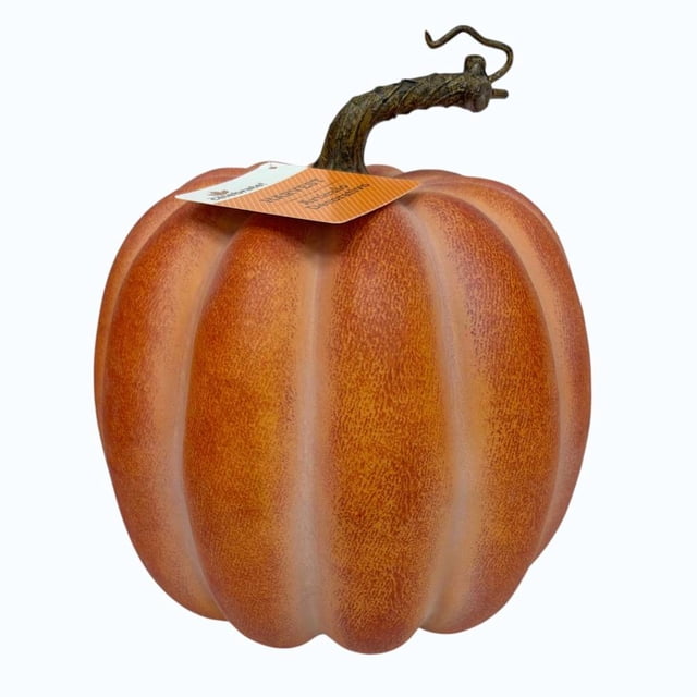Decoración de mesa Way to celebrate Harvest calabaza anaranjado 20 cm