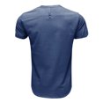 thumbnail image 3 of WREESH Men's Cotton Linen Henley Shirt Button Front Casual Solid Fashion Pullover Tops Dark Blue, 3 of 5