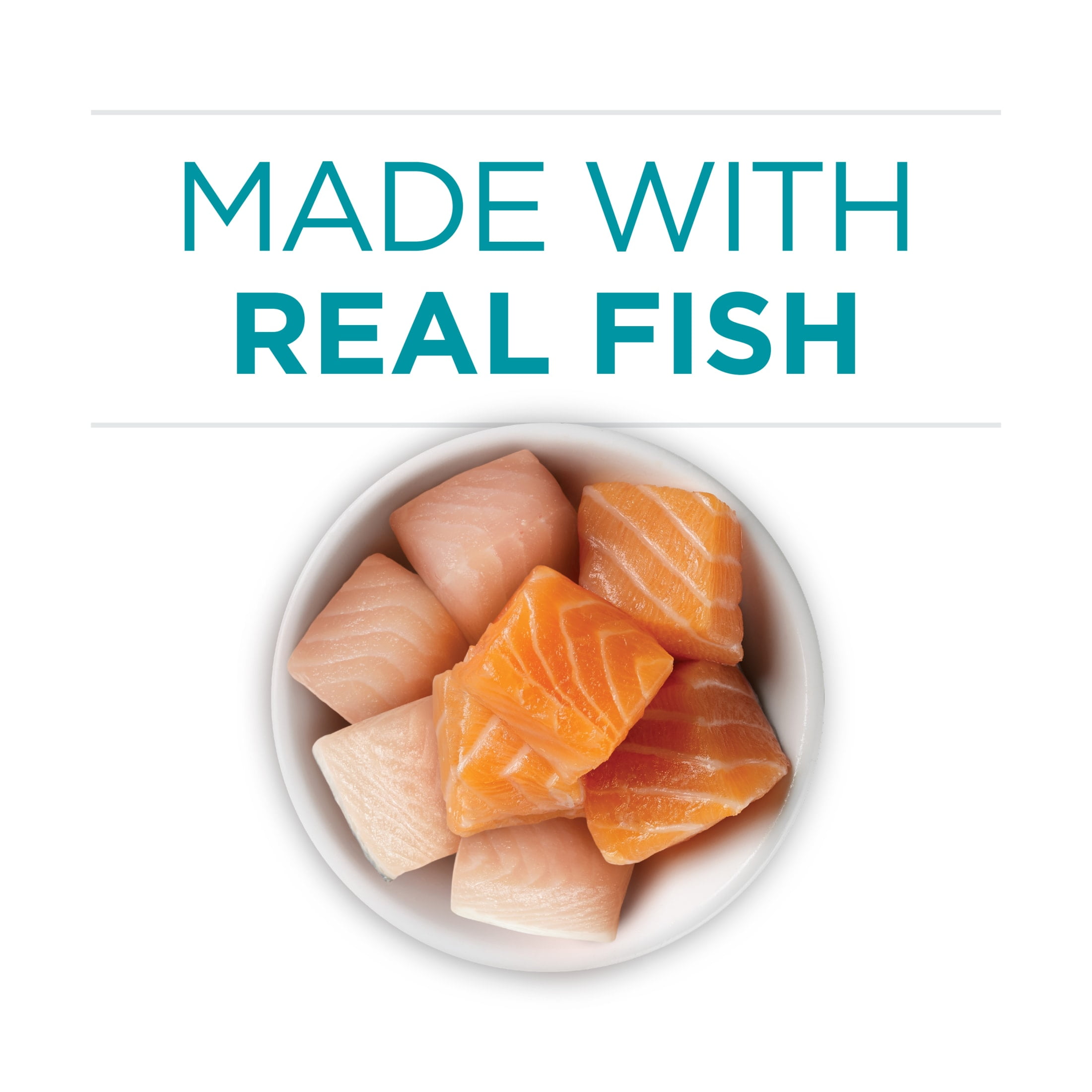 Purina ONE Natural, High Protein Wet Cat Food, Salmon and Trout Recipe in Sauce, 24 Count, 3 oz Cans